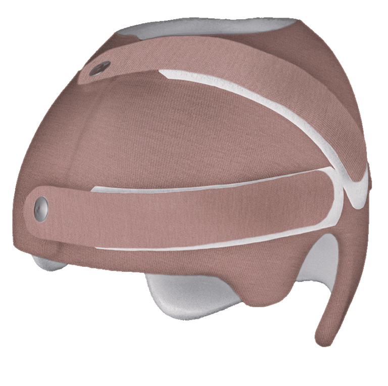 Helmtherapeut Babybeau redressiehelm Jersey klei roze